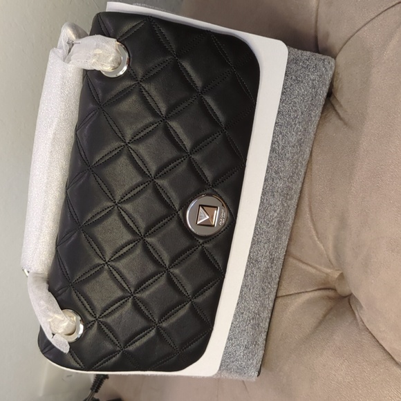 Kate Spade New York Natalia Medium Flap Cossbody/Shoulder Bag - Black - Picture 1 of 10